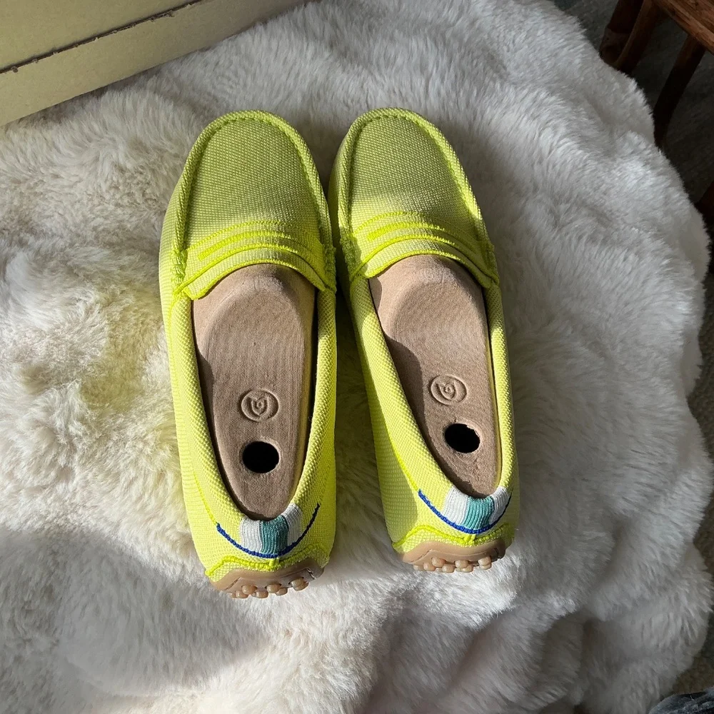 Rothy's The Driver Driving Loafer in Limon, size 8.5 NIB - Picture 5 of 5